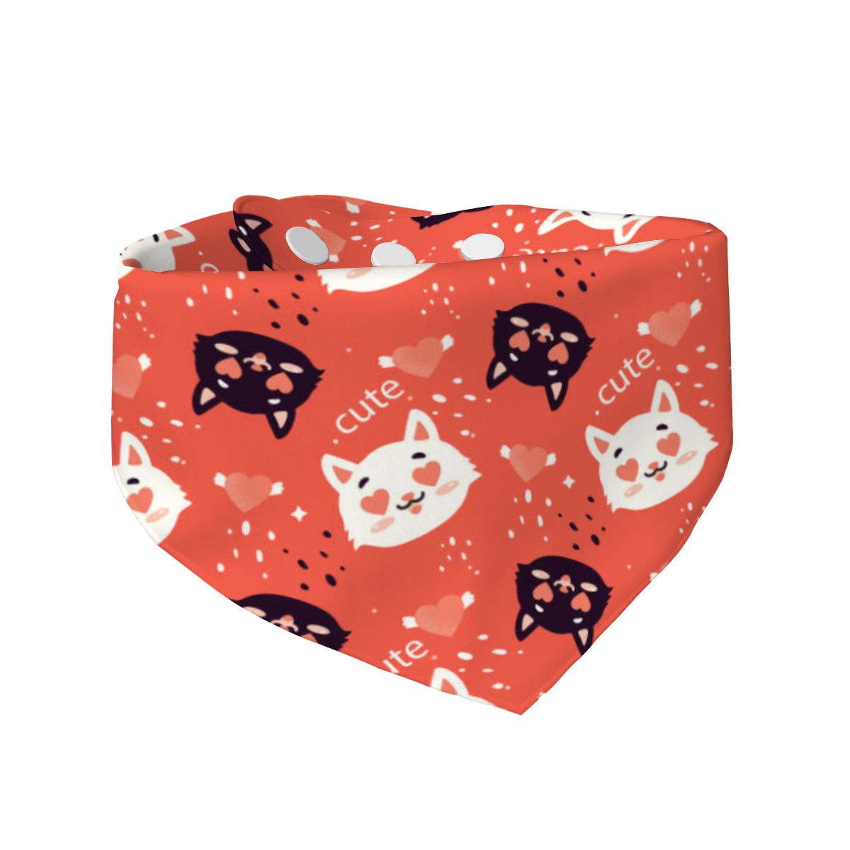 Bella - Cotton Cat Bandana – Soft, Stylish & Adjustable