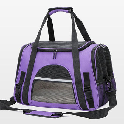 Portable Cat Carrier Bag – Simple, Breathable & Lightweight Cat Travel Backpack