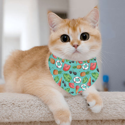 Maisy - Cotton Cat Bandana – Soft, Stylish & Adjustable