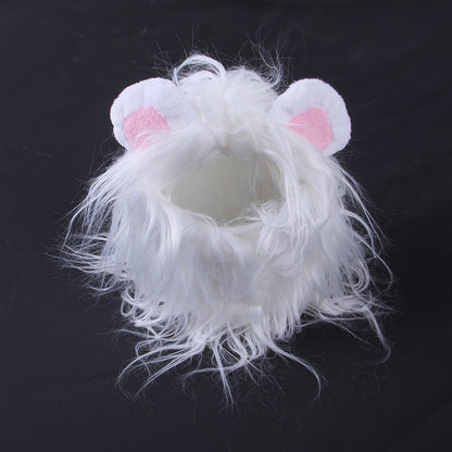 Lion Mane Cat Headdress Wig