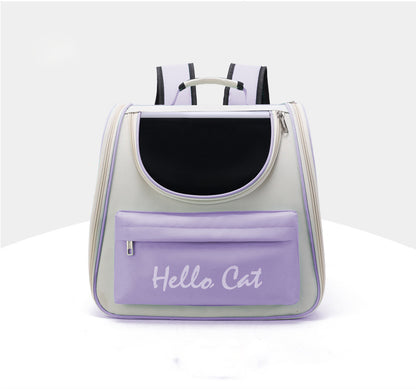 Cat Travel Carrier Bag – Breathable & Durable Cat Backpack