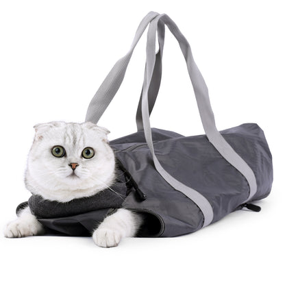 Multi-Purpose Cat Bag – Anti-Scratch, Anti-Bite Grooming & Travel Carrier
