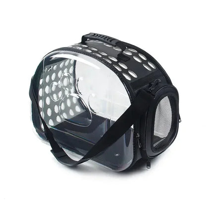 Portable Cat Carrier with Clear Window – Lightweight & Foldable Design