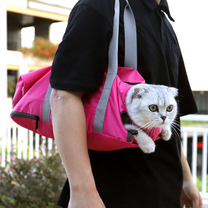 Multi-Purpose Cat Bag – Anti-Scratch, Anti-Bite Grooming & Travel Carrier