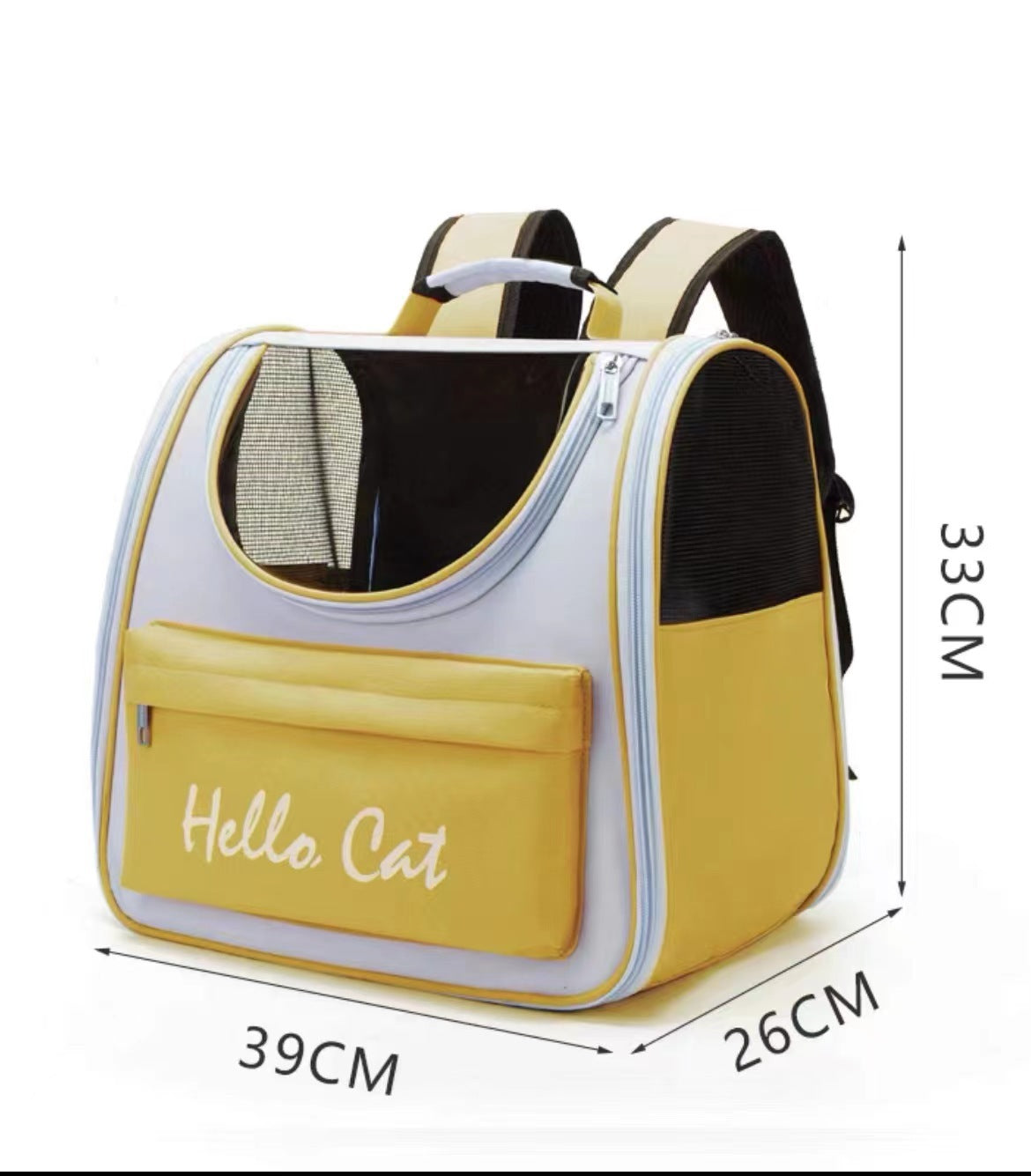 Cat Travel Carrier Bag – Breathable & Durable Cat Backpack