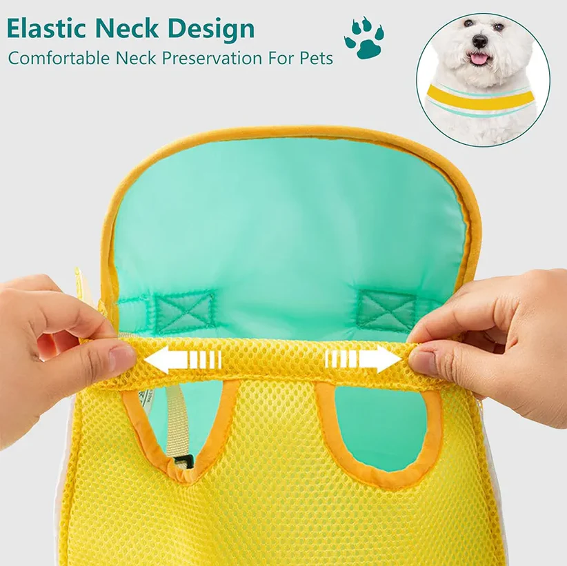 Breathable Color-Blocked Cat Chest Bag – Outdoor Travel Carrier Backpack
