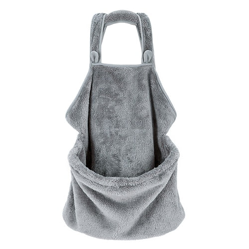 HOOPET Cat Sleeping Bag Backpack – Soft Arctic Velvet, Breathable & Portable Travel Carrier for Cats