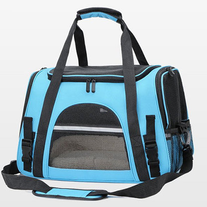 Portable Cat Carrier Bag – Simple, Breathable & Lightweight Cat Travel Backpack