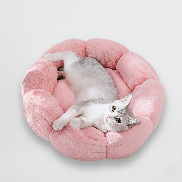 Cozy Cat Bed – Soft & Warm Plush Mat