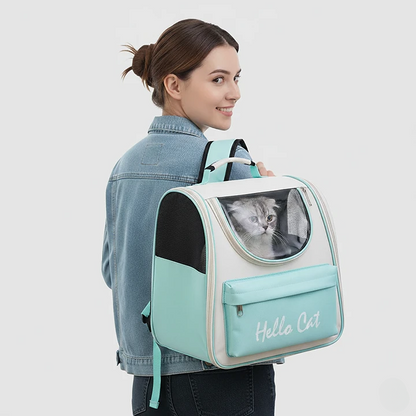 Cat Travel Carrier Bag – Breathable & Durable Cat Backpack