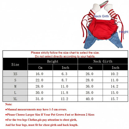 Funny Cat Halloween Costume – Soft & Cozy Cosplay Outfit for Cats