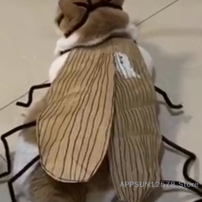 Cockroach Costume for Cats – Fun Party Dress-Up