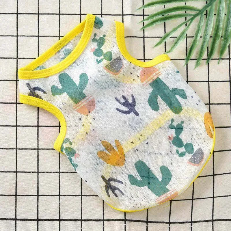 Sunscreen Clothes for Cats – Summer Vest, Cute Kitten Pullover