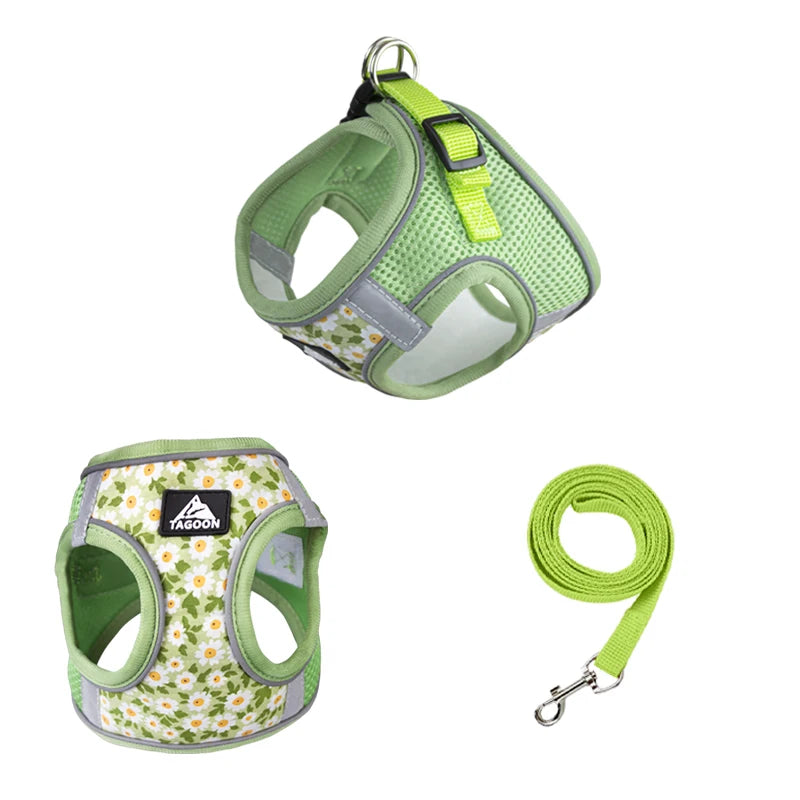 Adjustable Cat Harness & Leash – Safe, Comfortable & Escape-Proof