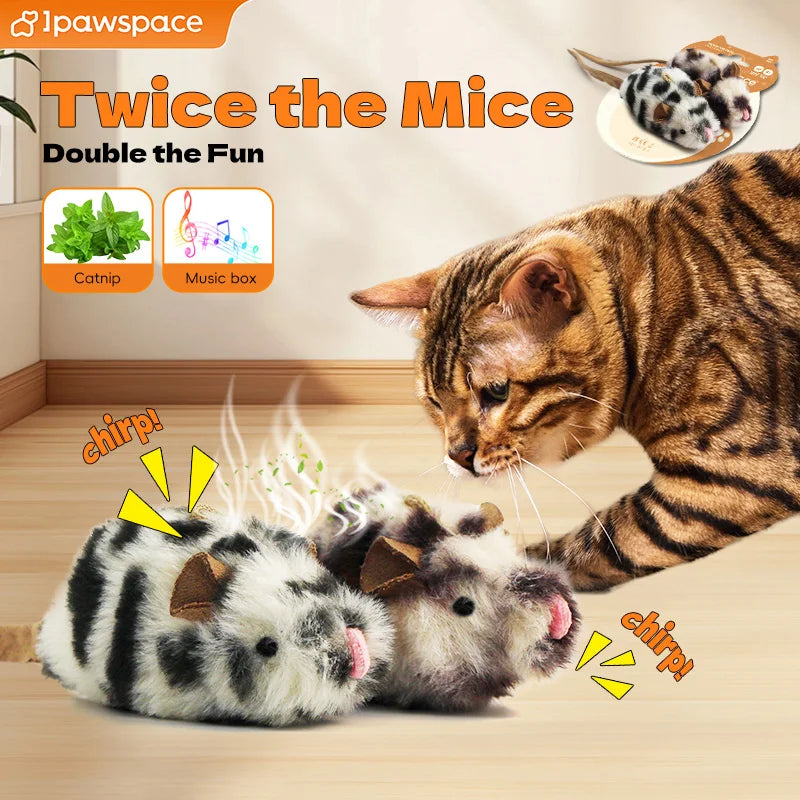 Interactive Rechargeable Motion Mouse Cat Toy