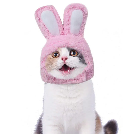 Cat Bunny Ears Costume – Cute Easter & Party Headwear for Cats