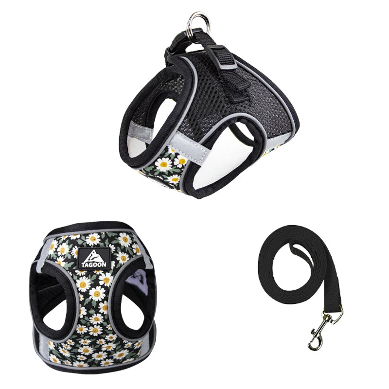 Adjustable Cat Harness & Leash – Safe, Comfortable & Escape-Proof