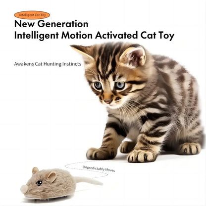 Interactive Rechargeable Motion Mouse Cat Toy