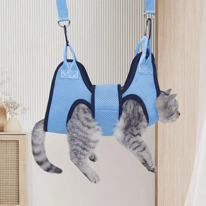 Cat Grooming Hammock – Safe Nail Trimming