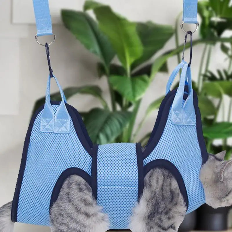 Cat Grooming Hammock – Safe Nail Trimming
