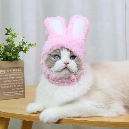 Cat Bunny Ears Costume – Cute Easter & Party Headwear for Cats