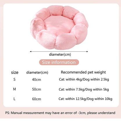 Cozy Cat Bed – Soft & Warm Plush Mat