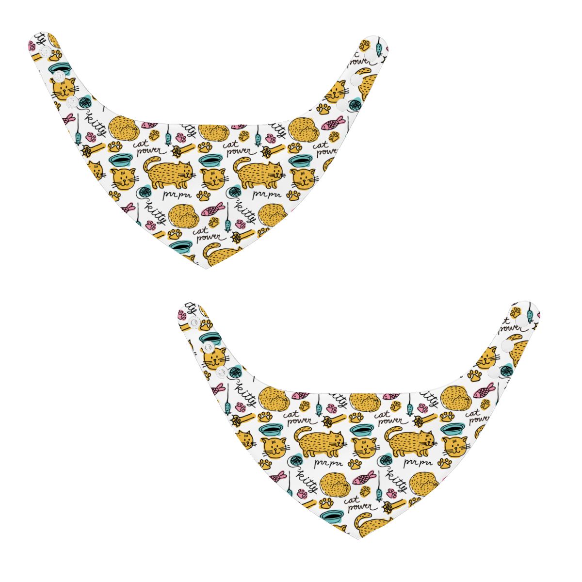 Zoe - Cotton Cat Bandana – Soft, Stylish & Adjustable