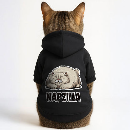 Napzilla – Simple, Stylish & Comfortable Hoodie for Cats | Polyester Fabric | All Sizes